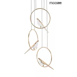   King Home BIRD DISC MSE010100294 Függőlámpa 1x24W/LED 1920LM IP20