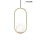 King Home AURELIA MSE010100301 Függőlámpa 1x250V/E14 IP20