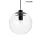 King Home SANDRA MSE010100308 Függőlámpa 1x60W/E27 IP20