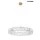 King Home ALLISIA MSE010100352 Függőlámpa 1x43W/LED 3000K 3440LM IP20
