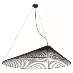 KAJA KP-10 PEAK Fekete Színű Függeszték 1xE27 15W IP20