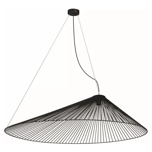 KAJA KP-10 PEAK Fekete Színű Függeszték 1xE27 15W IP20