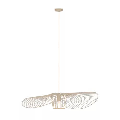 KAJA KP-21 MINI BEŻ KAPELUSZ Bézs Színű Függeszték 1xE27 15W IP20