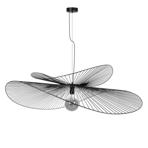 KAJA KP-28 KAPELUSZ Fekete Színű Függeszték 1xE27 15W IP20