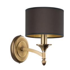 fali lámpa patina színű vázzal és fém testtel beltéri használatra kutek-dec-k-1-p-a - moretti.hu