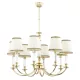 csillár arany színű vázzal és fém testtel beltéri használatra kutek-nap-zw-8-z-a - moretti.hu