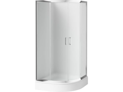 Funkia íves zuhanykabin_80_homokfúvott üveg