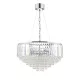 LAURA ASHLEY 3603254-Q VIENNA Kristály Függesztett Lámpa Fehér, Csiszolt Króm G9 IP20