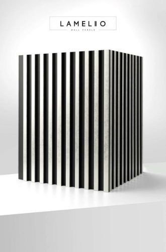 LAMELIO ASTI EZÜST Színű Lamella Falpanel