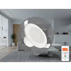 LED fény WIFI 7W / IP44 / 3000K - 6500K / WH - LDL163W