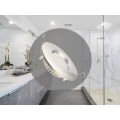 LED fény 7W/IP44 /DR02 / SMD / 4000K / SI - LDL253/S