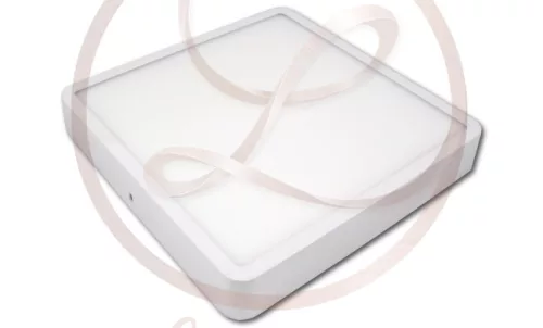 MasterLED Proma 24 W-os falon kívüli natúr fehér négyzet alakú LED-es mennyezetlámpa