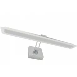   Strühm Amelia 8 5 W-os 195x450 mm natúr fehér tükör feletti lámpa