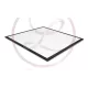 MasterLED Lumio 60 x 60-as süllyesztett 40 W-os natúr fehér LED panel fekete kerettel