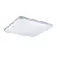 Strühm Adis 28 W-os 330x330 mm négyzet alakú mozgásérzékelővel ellátott natúr fehér mennyezeti lámpa IP44-es védettségű