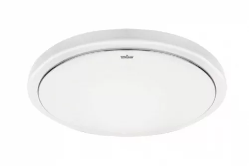 Strühm Sola Slim 14 W-os ø260 mm kerek natúr fehér mennyezeti lámpa IP44-es védettségű