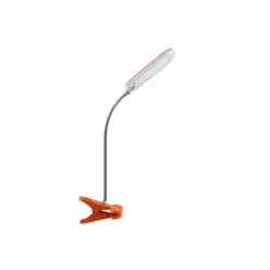 Strühm Dori LED asztali lámpa narancs csíptetős
