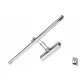 Strühm Anka 12w-os 850 lm 50X550 mm natúr fehér króm színű tükör feletti lámpa