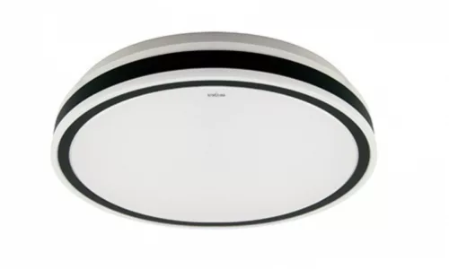 Strühm Aurelia 24 W-os ø380 mm kerek natúr fehér mennyezeti lámpa IP44-es védettségű