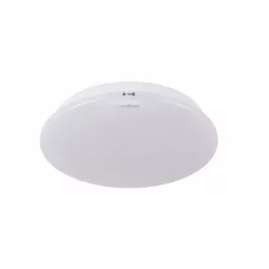   Strühm Uran 12 W-os ø260 mm kerek natúr fehér mennyezeti lámpa IP44-es védettségű