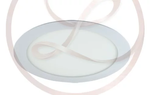 Strühm Slim 15 W-os süllyesztett meleg fehér fehér színű kör alakú LED-es mennyezetlámpa