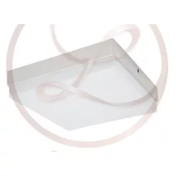   Strühm Robin 24 W-os falon kívüli natúr fehér fehér színű négyzet alakú LED-es mennyezetlámpa