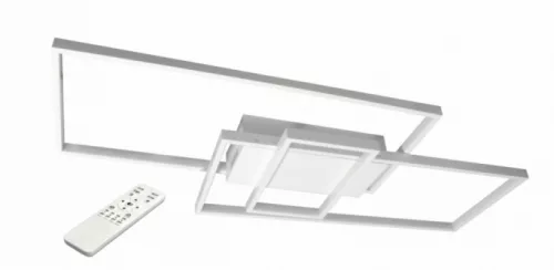 MasterLED Galaxis Vela 90 W-os 83x36 cm fehér LED távirányítós mennyezeti lámpa
