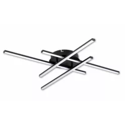   MasterLED Modena Grando 34 W-os ø70 cm natúr fehér fekete LED mennyezeti lámpa