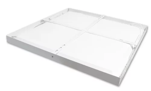 MasterLED 60 W-os szögletes 60x60 cm natúr fehér fehér színű falon kívüli led panel