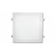 EcoLight 12 W-os süllyesztett natúr fehér négyzet alakú LED-es mennyezetlámpa