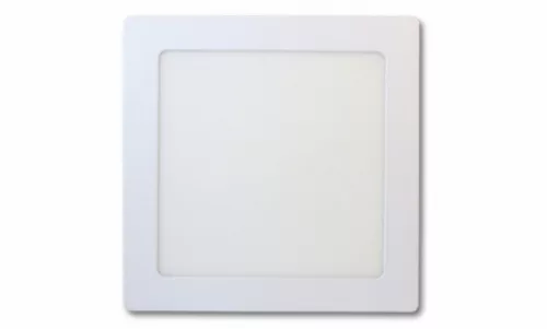 EcoLight 12 W-os falon kívüli natúr fehér négyzet alakú LED-es mennyezetlámpa