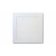 EcoLight 12 W-os falon kívüli natúr fehér négyzet alakú LED-es mennyezetlámpa