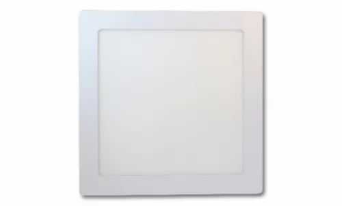 EcoLight 18 W-os falon kívüli natúr fehér négyzet alakú LED-es mennyezetlámpa