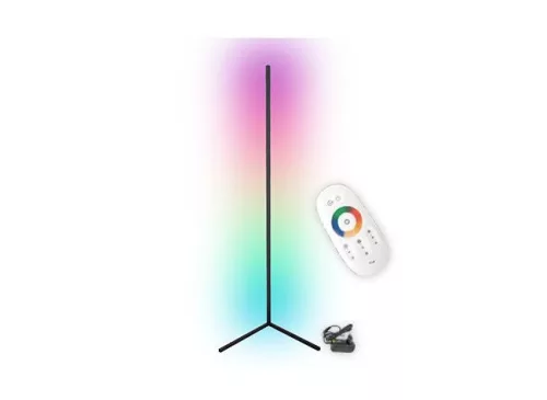 MasterLED RGB 140 cm-es fekete színű állólámpa