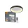 Videx Led Edge 72 W-os ø450mm fekete LED távirányítós mennyezeti lámpa