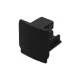MasterLED 3 fázisú sín végzáró fekete