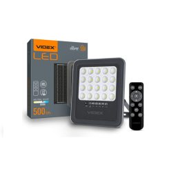   Videx Hors 16 W-os natúr fehér napelemes reflektor beépített alkonykapcsolóval