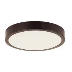   Strühm ATUT kör alakú 24W-os LED lámpa wenge 380x380 mm IP44-es védettségű