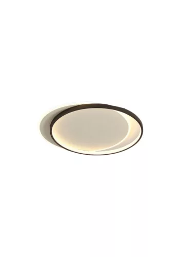 Stone Elbe 48W-os 480x400mm 3000-6500K fekete-fehér színű távirányítós mennyezeti lámpa