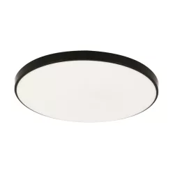   Strühm Dowbor 18 W-os ø270 mm kerek natúr fehér mennyezeti lámpa IP44-es védettségű