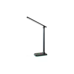 MasterLED Alma 12W-os fekete asztali lámpa RGB + CCT