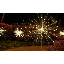   MasterLED napelemes és alkonyatérzékelős földbe szúrható 84 cm-es kerti pitypang lámpa