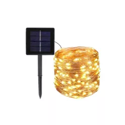   MasterLED Girlanda napelemes 400 LED-es 41 90 m hosszúságú fényfüzér