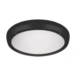   Strühm Ramen 2xE27-es foglalatú kerek alakú fekete színű mennyezeti lámpa
