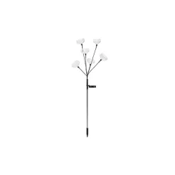   MasterLED napelemes Virág alakú földbe szúrható 84 cm-es kerti LED (x6) lámpa
