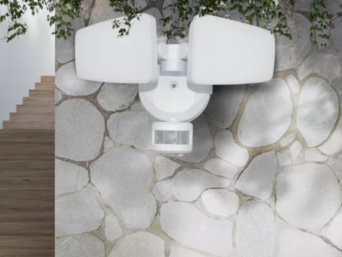 Kültéri fehér LED reflektor PIR érzékelővel 24W/3000K/4000K/6000K - LFX125