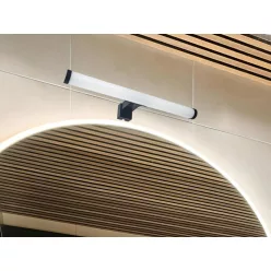   LED fürdőszobai lámpa 8W / IP44 / 300 / 4000K - LNL7720/BK