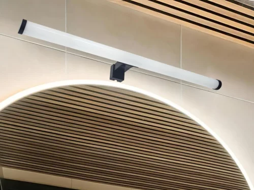 LED fürdőszobai lámpa 12W / IP44 / 600 / 4000K - LNL7722/BK