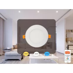 LED panel WIFI 6W / 3000K - 6500K / WH - LPL131W
