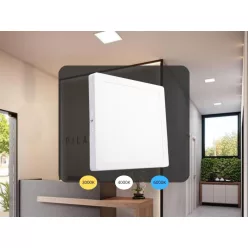   LED panel falon kívüli 24W / PSSF / SMD / 3000K - 4000K - 6000K / WH - LPL435